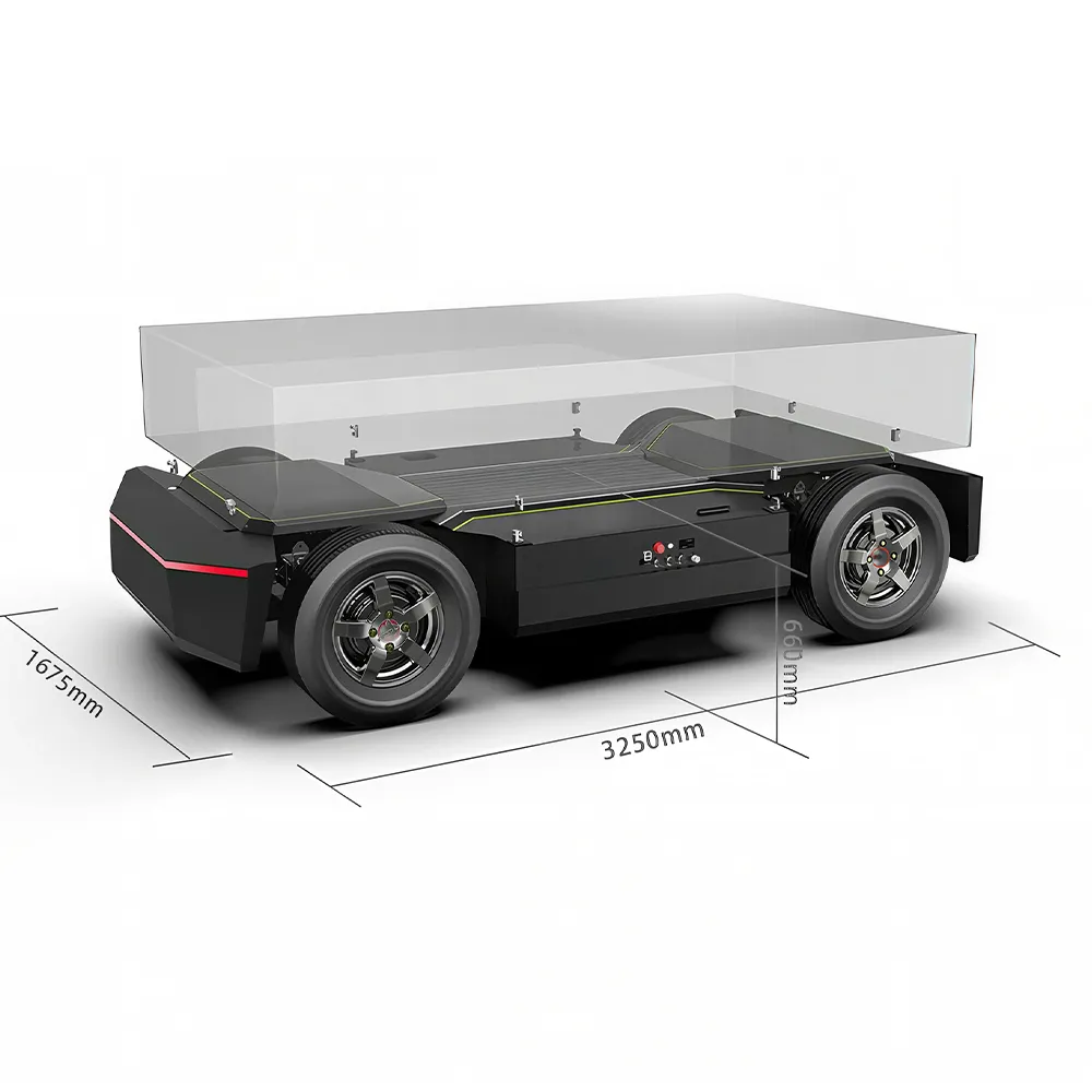 Four-Wheel Drive Robot Chassis