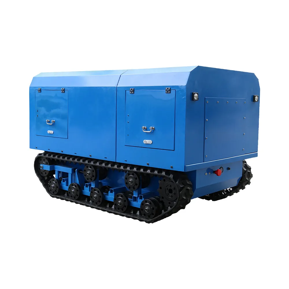 Crawler-Type Fruit Tree Spraying Robot