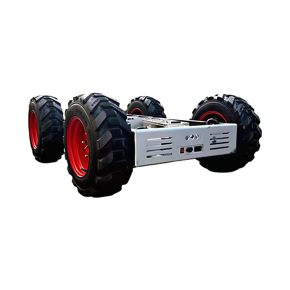 4 Wheel Differential Steering Drive Robot Chassis