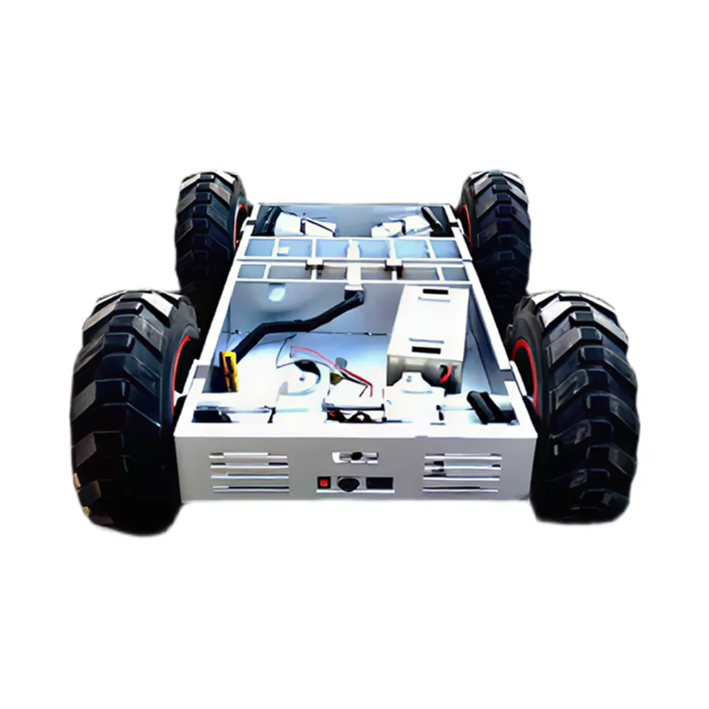 4 Wheel Differential Steering Drive Robot Chassis