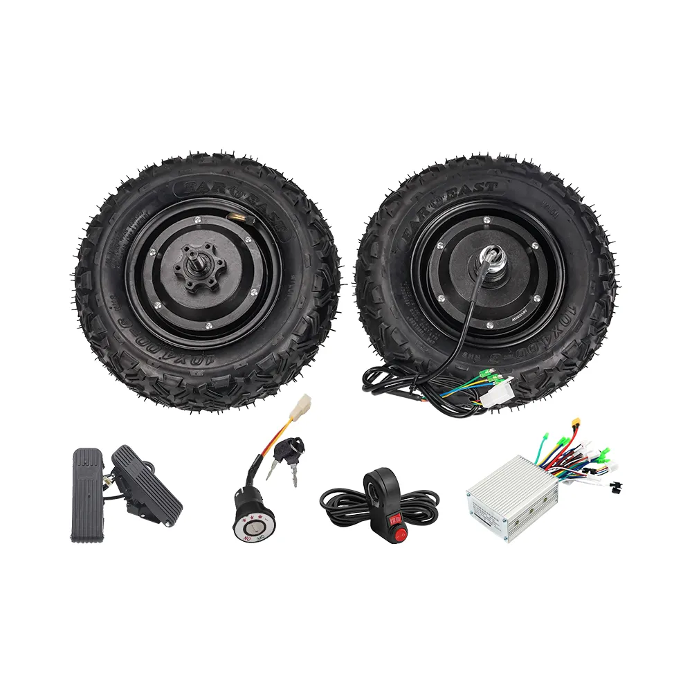 10 Inch Electric Geared Hub Motor Kit