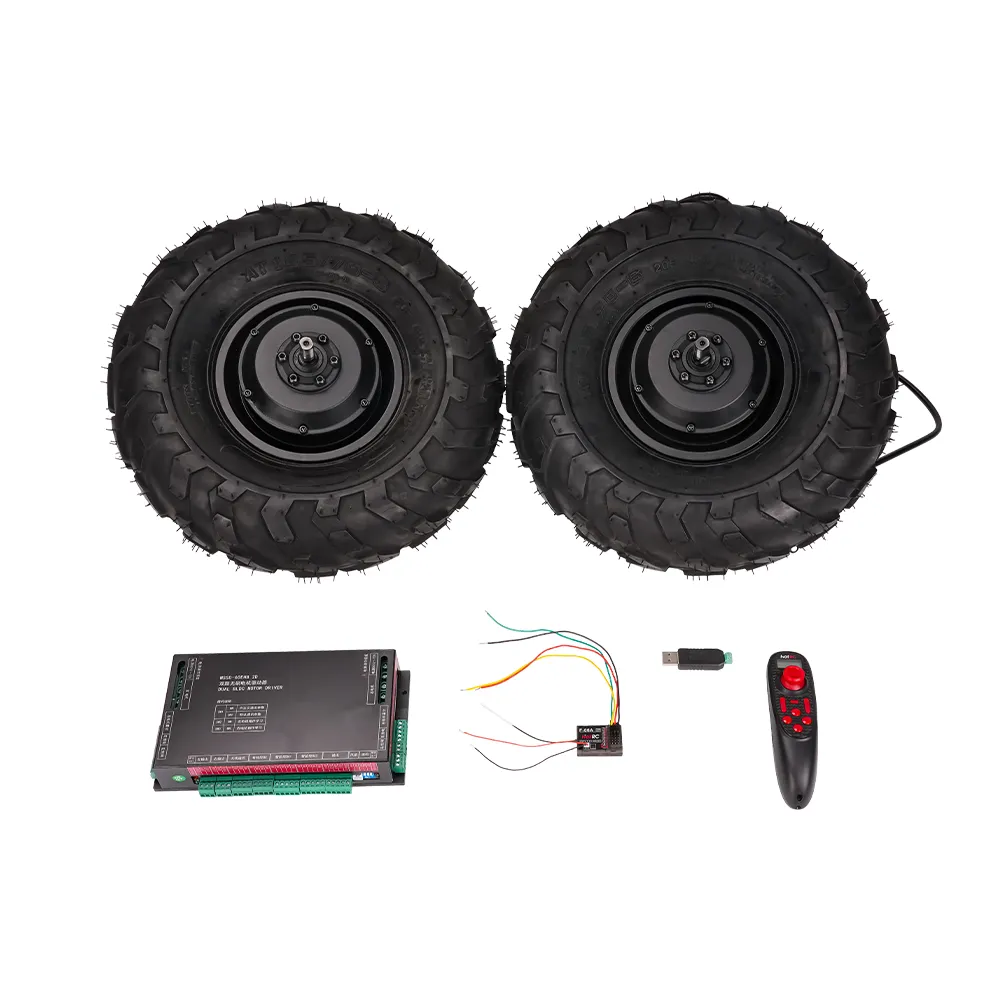 High-Torque Dual-Drive Kit for Robot Chassis