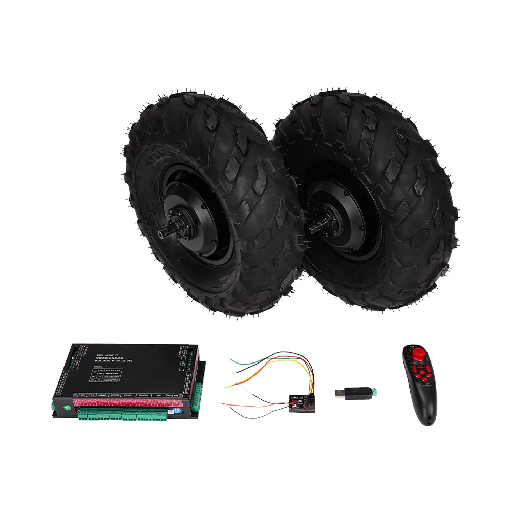 High-Torque Dual-Drive Kit for Robot Chassis