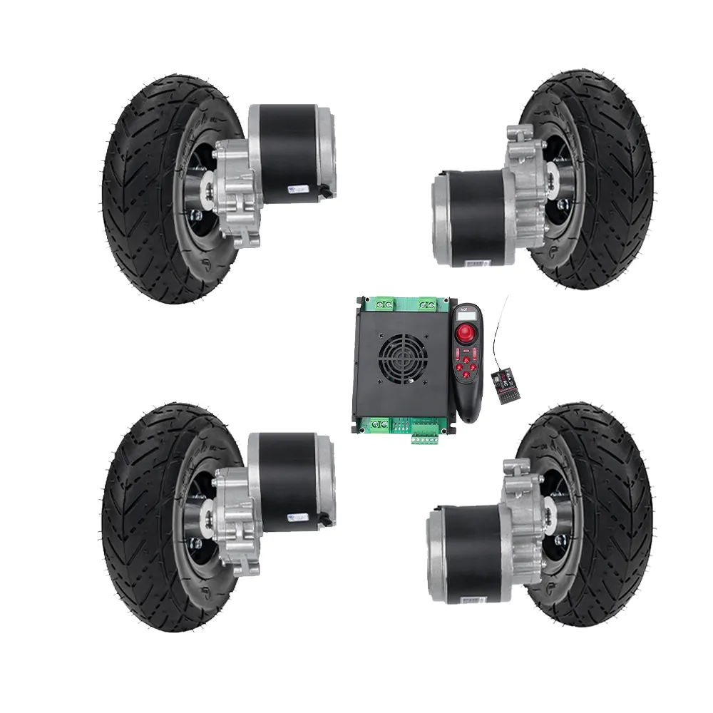 Four-Wheel Drive Brushed Motor RC Kit for AGV