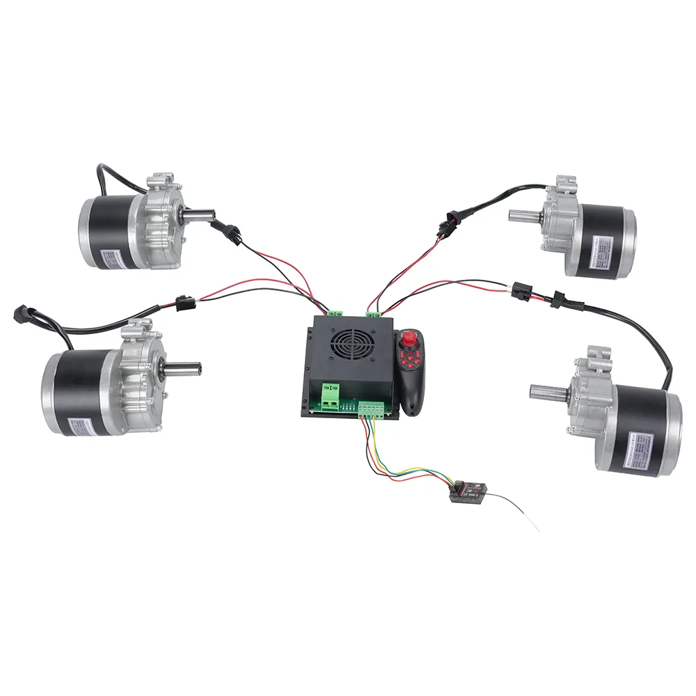 Four-Wheel Drive Brushed Motor RC Kit for AGV