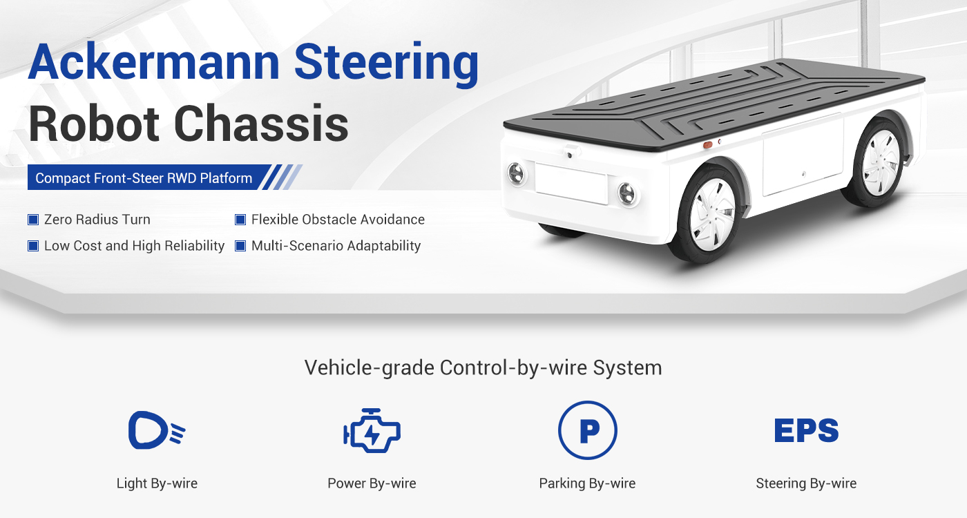 Compact Rear-Wheel Drive Robot Platform