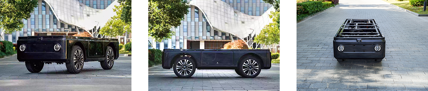 Compact Rear-Wheel Drive Robot Platform