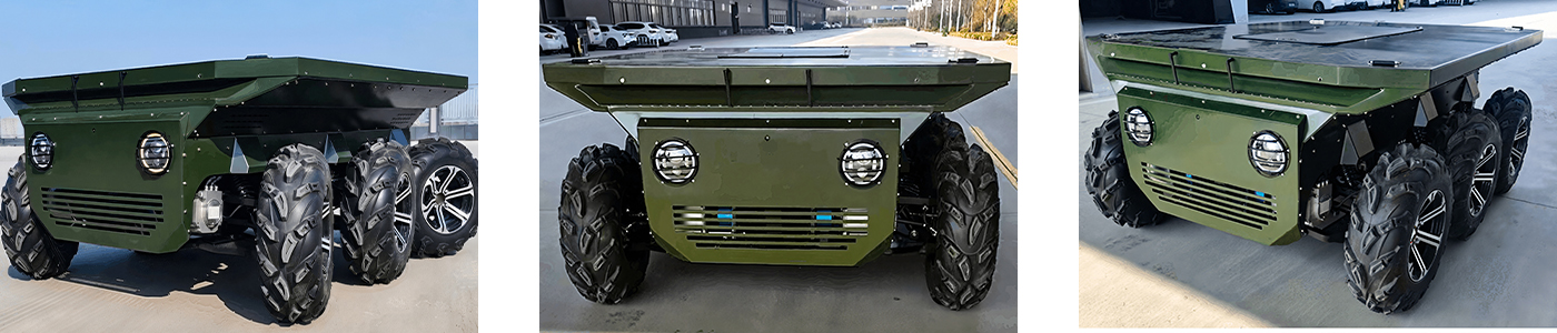 Six-Wheel Drive Off-Road Robot Chassis Kits