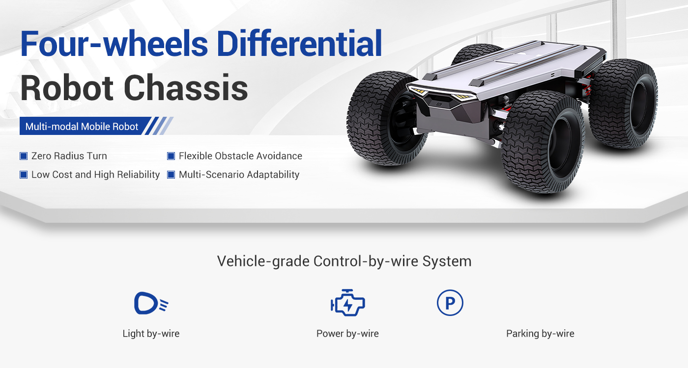Differential Steering Robot Chassis