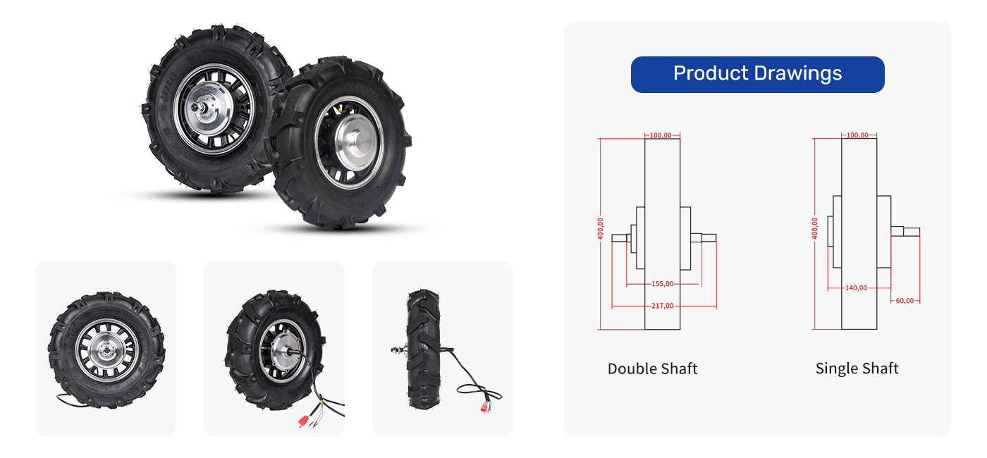 16 Inch BLDC Hub Motor