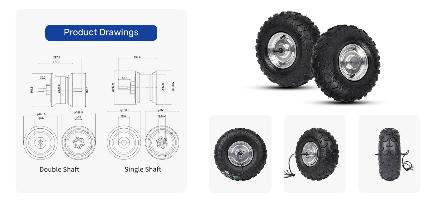 14.5 Inch Wheel Hub Motor