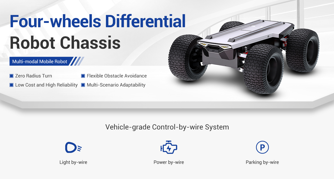 Differential Steering Robot Chassis