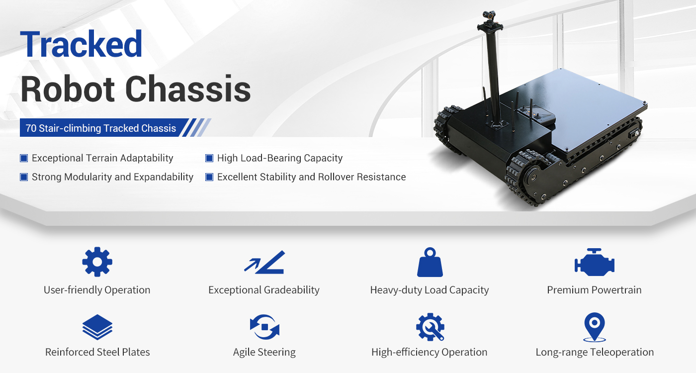 Crawler Stair-Climbing Chassis
