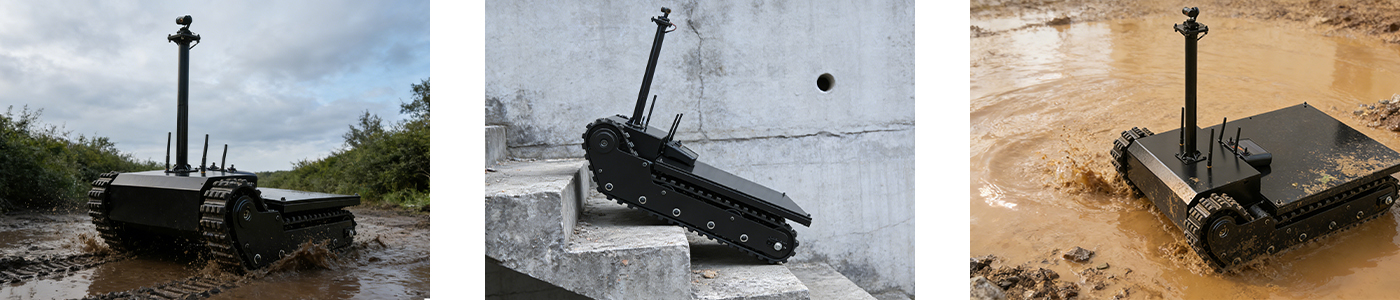 Crawler Stair-Climbing Chassis